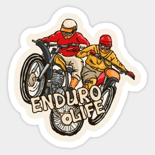 Enduro bike Sticker